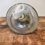 Vintage Clear Glass Kerosene Oil Lamp