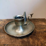 Vintage Metal Candle Holder With Snuffer