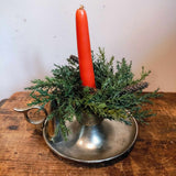 Vintage Metal Candle Holder With Snuffer