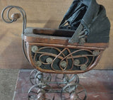 Vintage Mini Doll Stroller