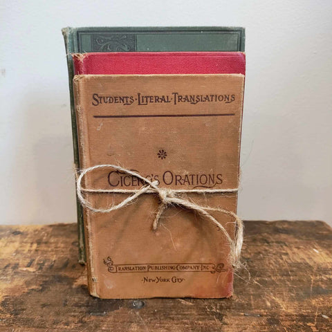 Vintage Stack Of Books