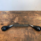 Vintage Tool 10 Inch Draw With Wooden Black Handles