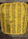 Vintage Yellow Basket