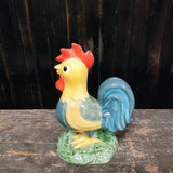 Vintage Rooster Measuring Spoon Holder