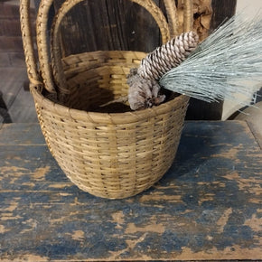 Primitive, 3 Nesting Vintage Baskets