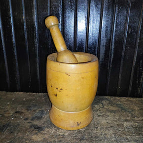 Primitive Mortar and Pestle