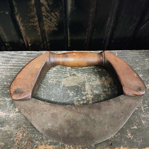 Antique Wooden Handle Chopper