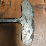 Antique Straight Wooden Handle Chopper