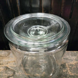 Vintage Apothecary Glass Container 2