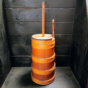 Antique Wooden Butter Churn