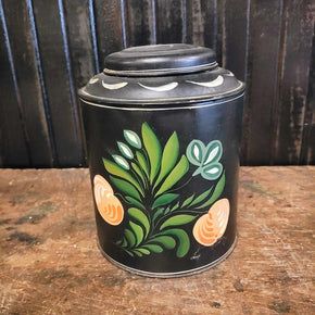 Vintage Ransburg Tin Canister