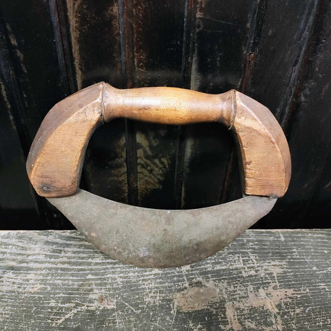 Antique Wooden Handle Chopper