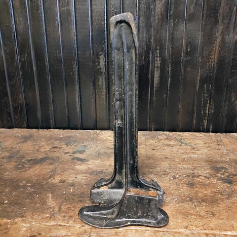 Antique Cast Iron Cobbler's Shoe Repair Stand