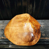 Vintage Large Hand Carved Organic Burl Wood Centerpiece