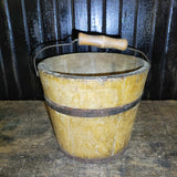 Antique Primitive Wooden Bucket