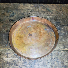 Antique Copper Dish