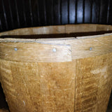 Primitive Wooden Barrel