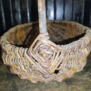 Vintage Farm Basket