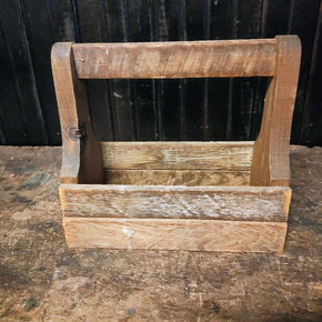 Primitive Wooden Carrying Box