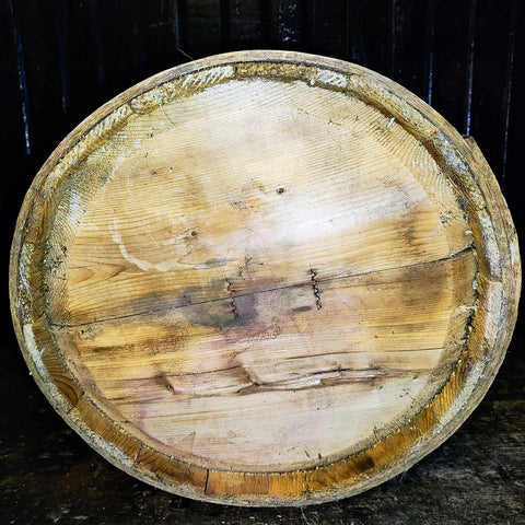 Primitive Wooden Barrel