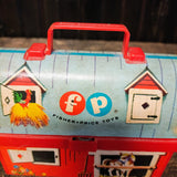 Vintage Fisher Price Lunchbox 1962