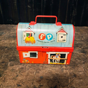 Vintage Fisher Price Lunchbox 1962