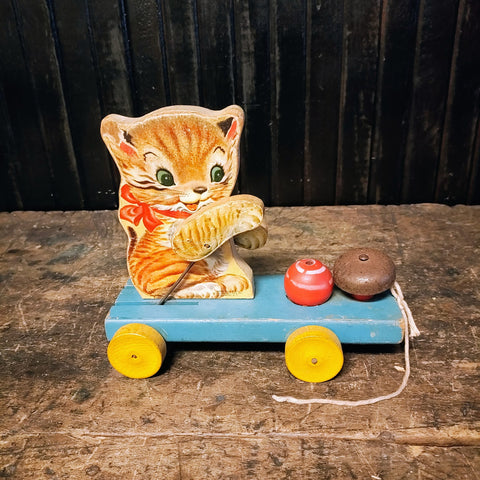 Vintage Fisher Price Kitty