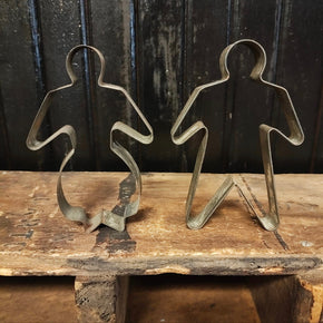 Vintage Man & Woman Cookie Cutters