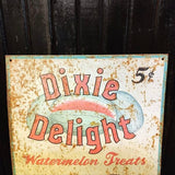 Vintage Dixie Delight Sign