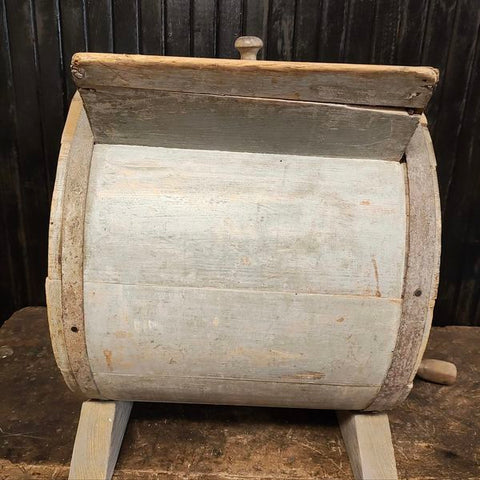 Antique Tabletop Butter Churn