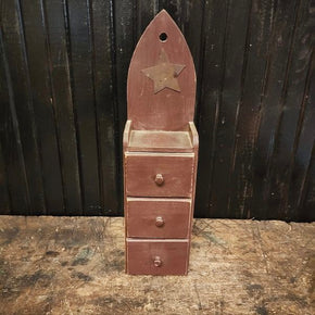 Vintage Primitive Wooden Shelf