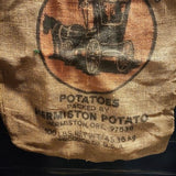 Vintage Burlap Bag