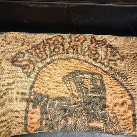 Vintage Burlap Bag