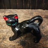Vintage, Small ceramic WALES Cat Figurines