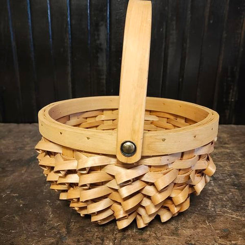 Vintage porcupine basket