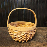 Vintage porcupine basket