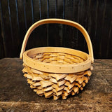 Vintage porcupine basket