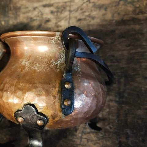 Vintage 3 copper pots