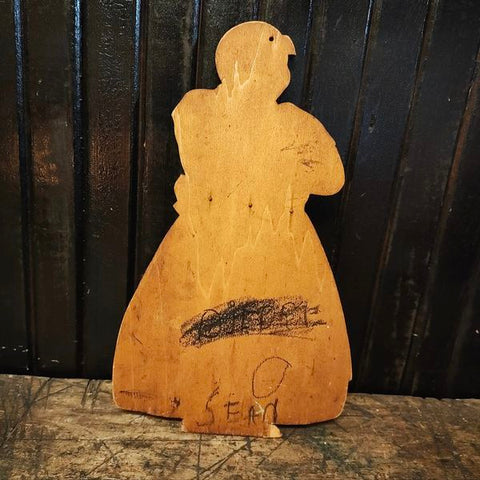 Vintage Black Americana Key Holder