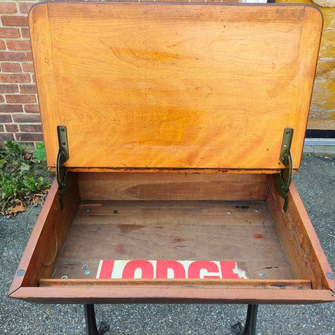 Vintage School Desk