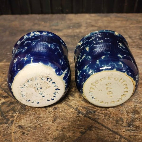 2 Vintage Bennington Pottery Creamer Dishes