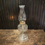 Antique glass Oil Lantern.