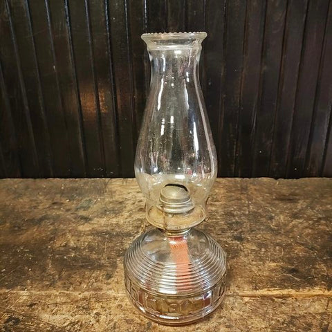 Antique glass Oil Lantern