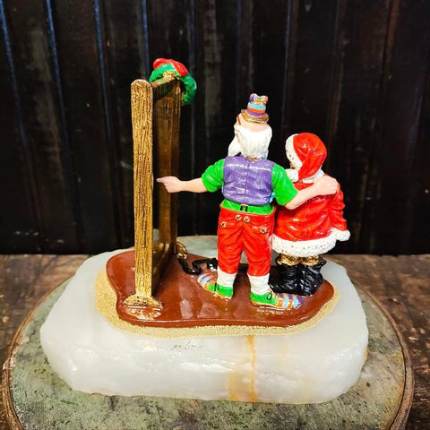 Vintage Heavy Ron Lee 1994 Signed Santa Figure,