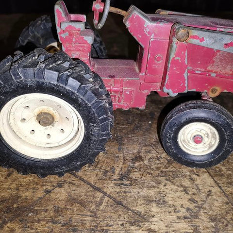 Antique Metal Tractor.