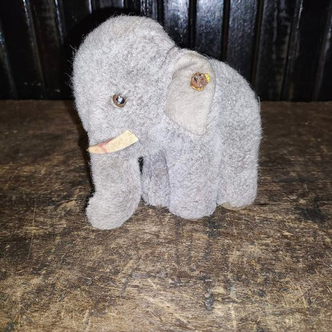 Early German Steiff Elephant.