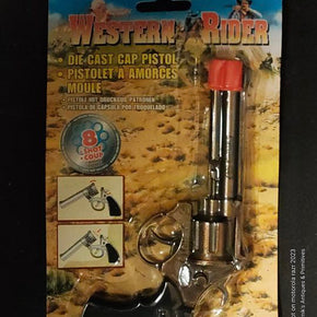 4 Weston Riders Diecast Cap Pistol