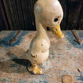 Antique Cast Iron Duck Doorstop