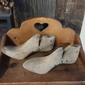 Antique Wooden Shoe Molds