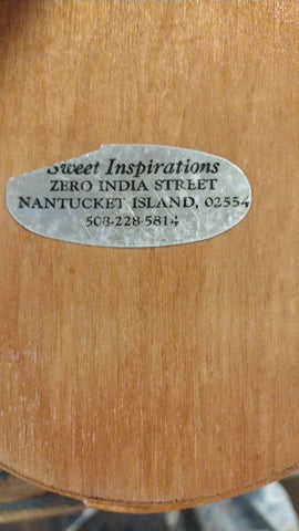 Vintage 4 Finger Shakespeare Box